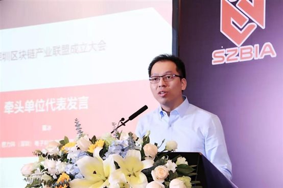 沃爾頓鏈技術支持方思力科董事長莫冰發(fā)表致辭